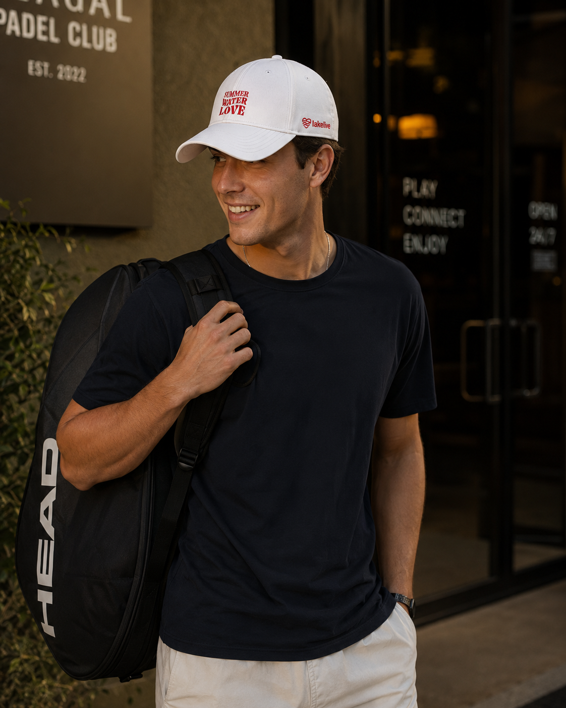 LAKELIVE Cap — White