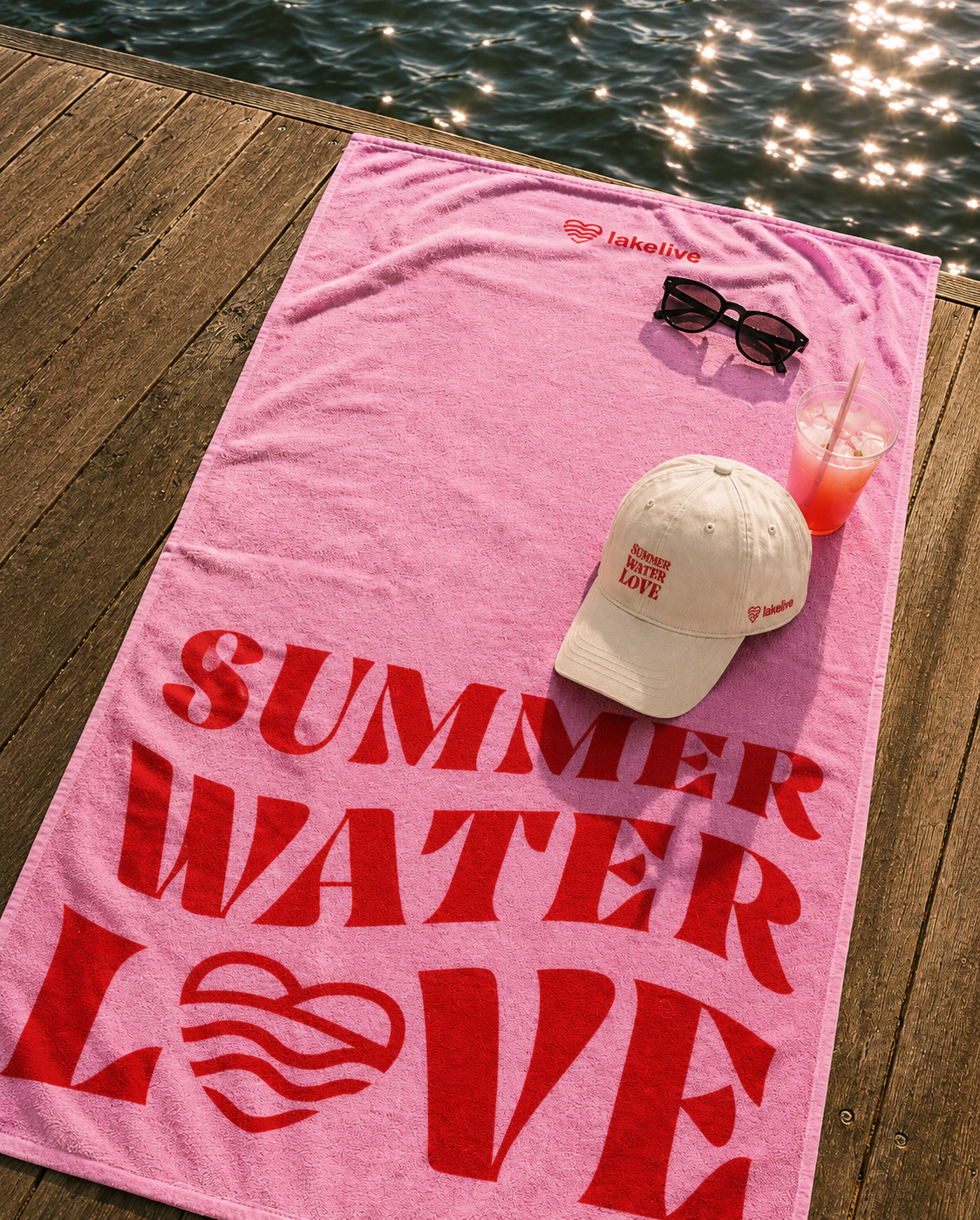 LAKELIVE Beach Towel