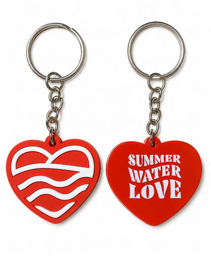 Soft PVC 3D Relief Keychain